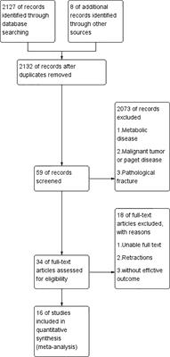 The Effect of Bisphosphonates on Fracture Healing Time and Changes in Bone Mass Density: A Meta-Analysis